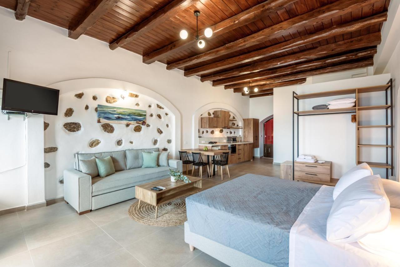 Superb Apartments Kriaras Sea View In Sfakia Khóra Sfakíon エクステリア 写真